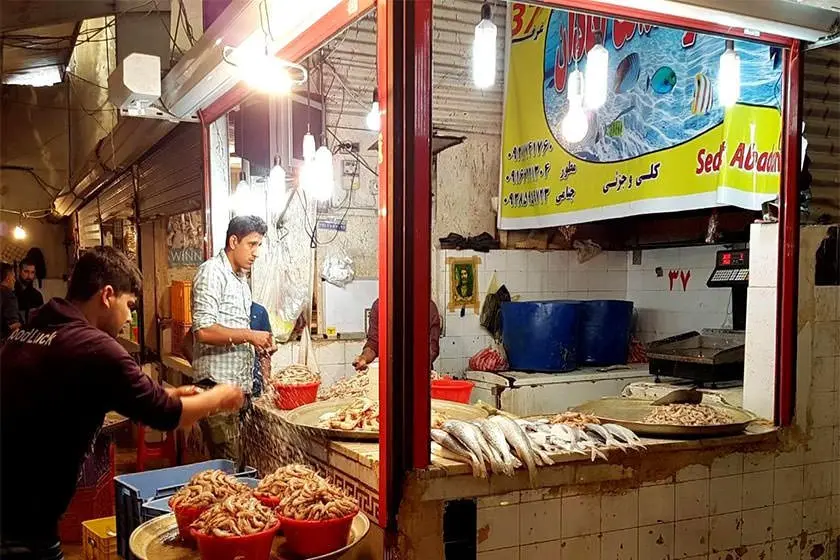 بازار ماهی‌فروشان آبادان